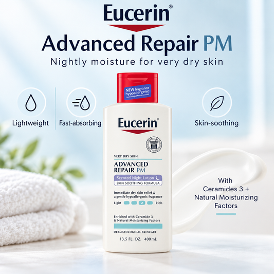 Advanced Repair Night Lotion 48 Hour Moisturizing Body Lotion