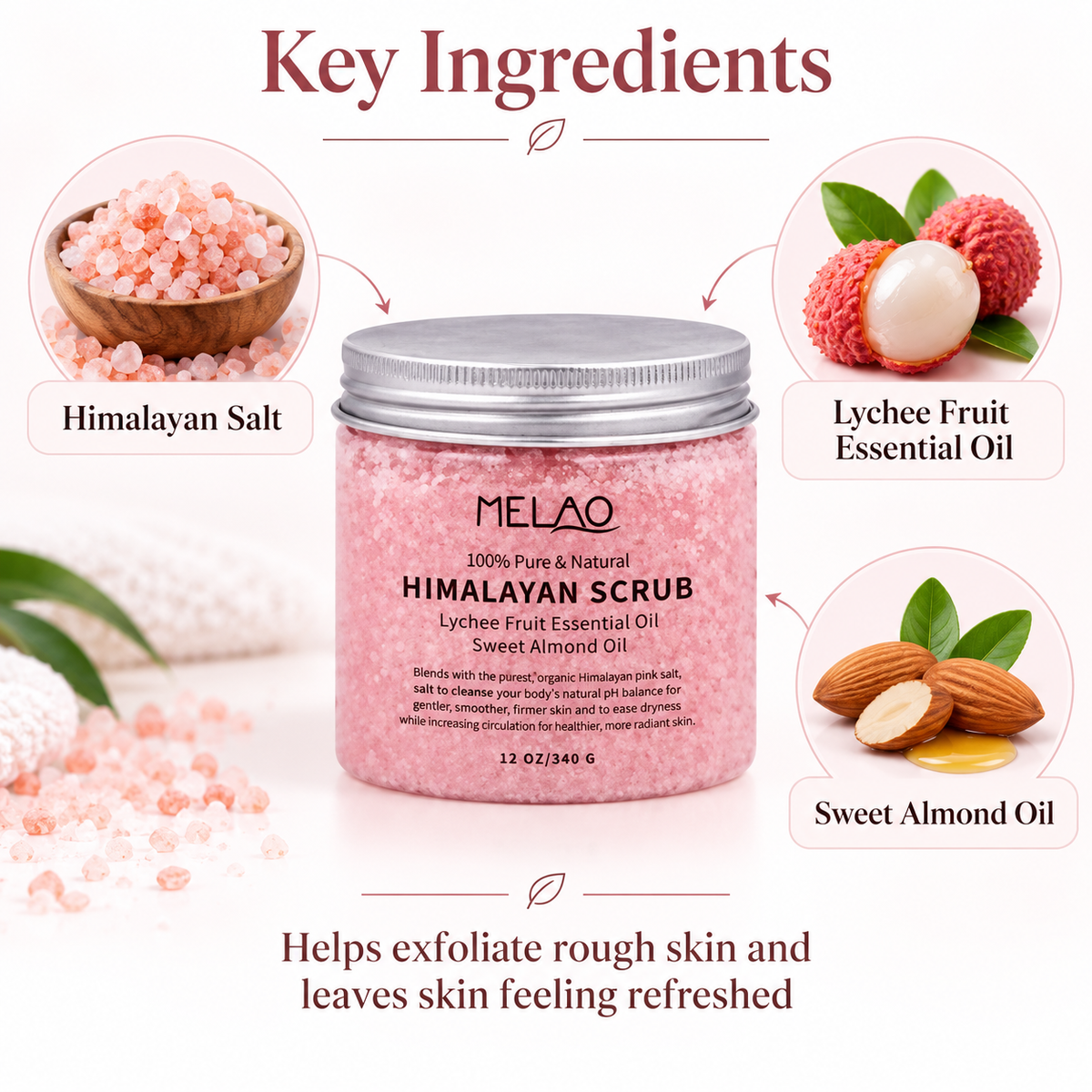 Himalayan Salt Body Scrub