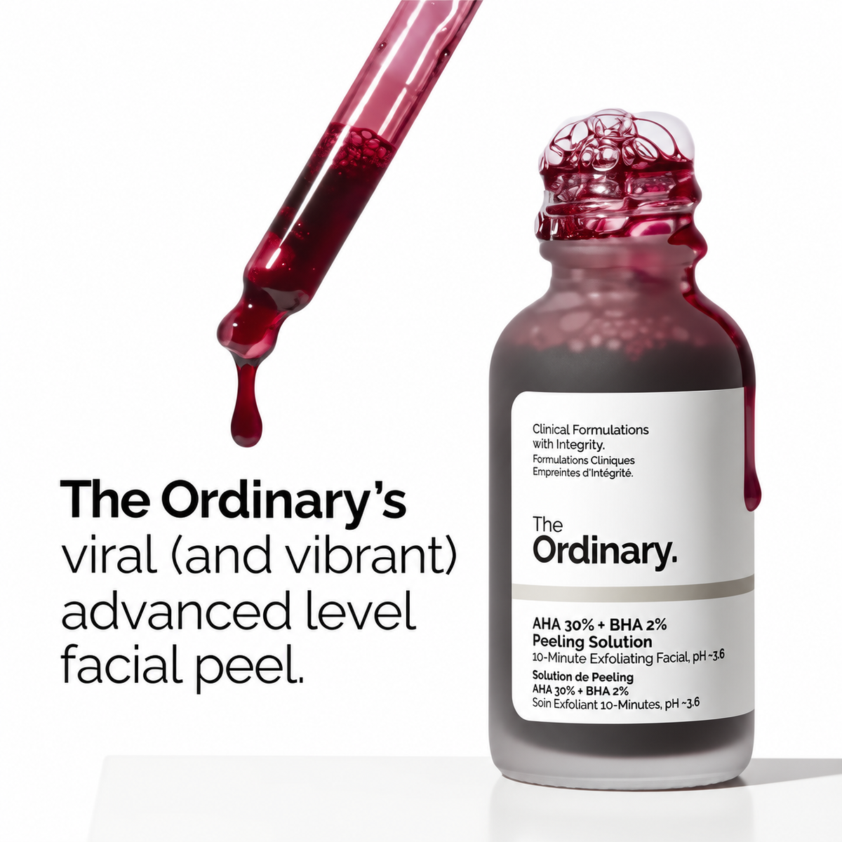 AHA 30% + BHA 2% Peeling Solution Advanced Exfoliating