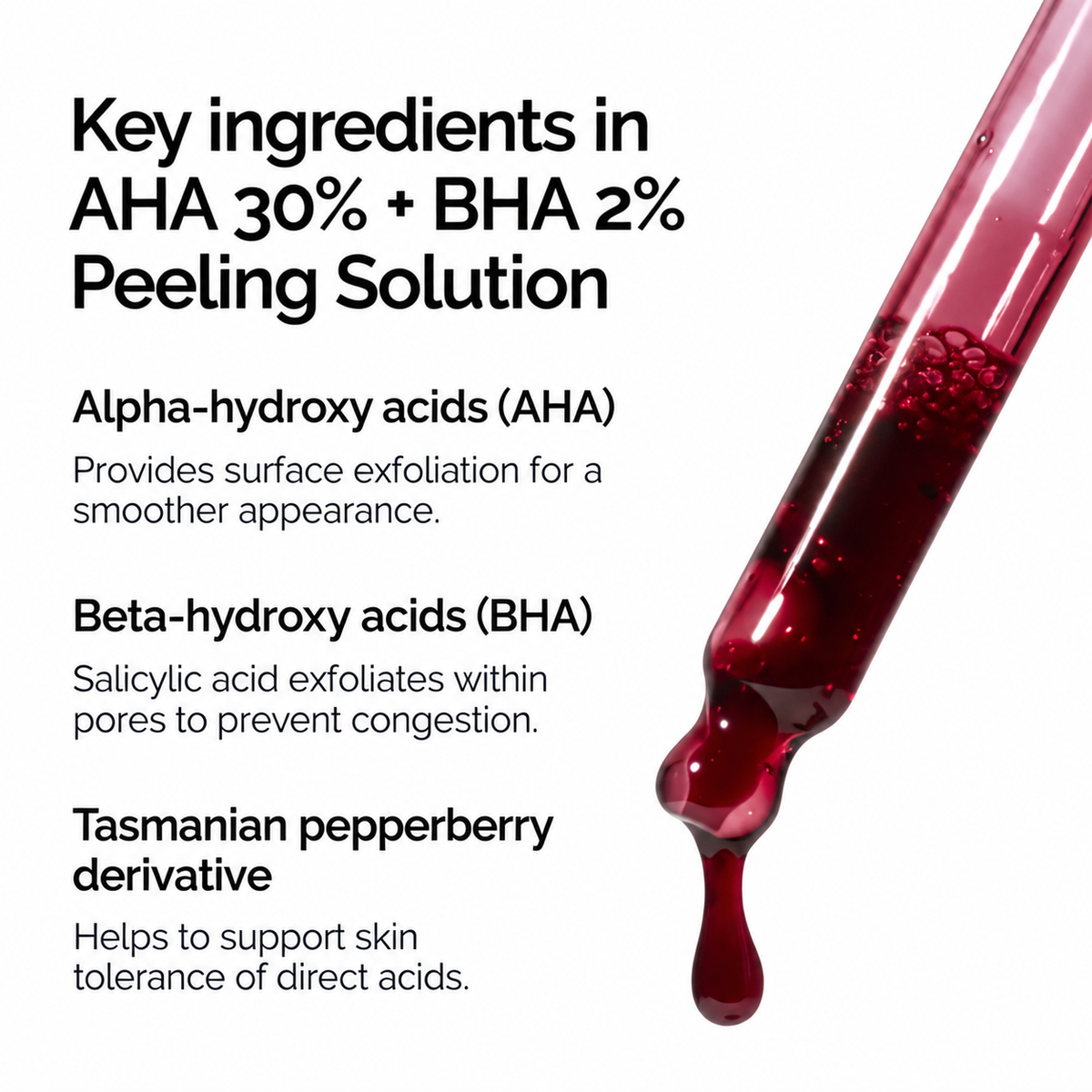 AHA 30% + BHA 2% Peeling Solution Advanced Exfoliating
