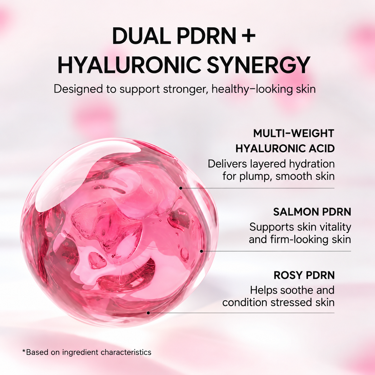 PDRN Booster Shot Serum with Rosy & Peptides For Dark Spots