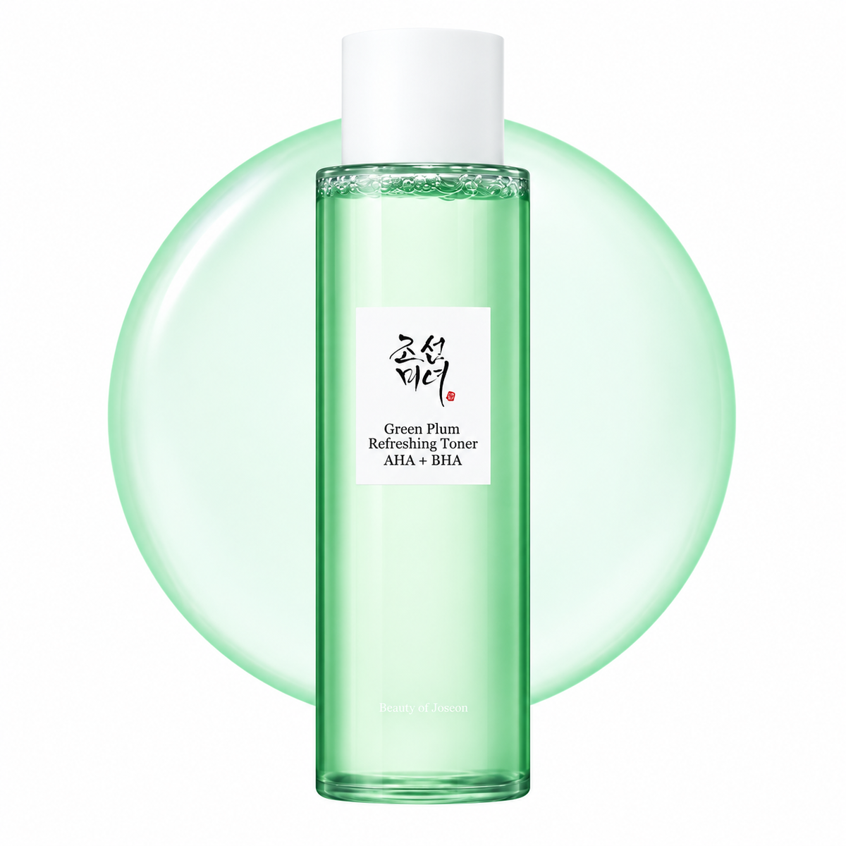 Green Plum Refreshing Toner for Gentle Exfoliating with AHA + BHA