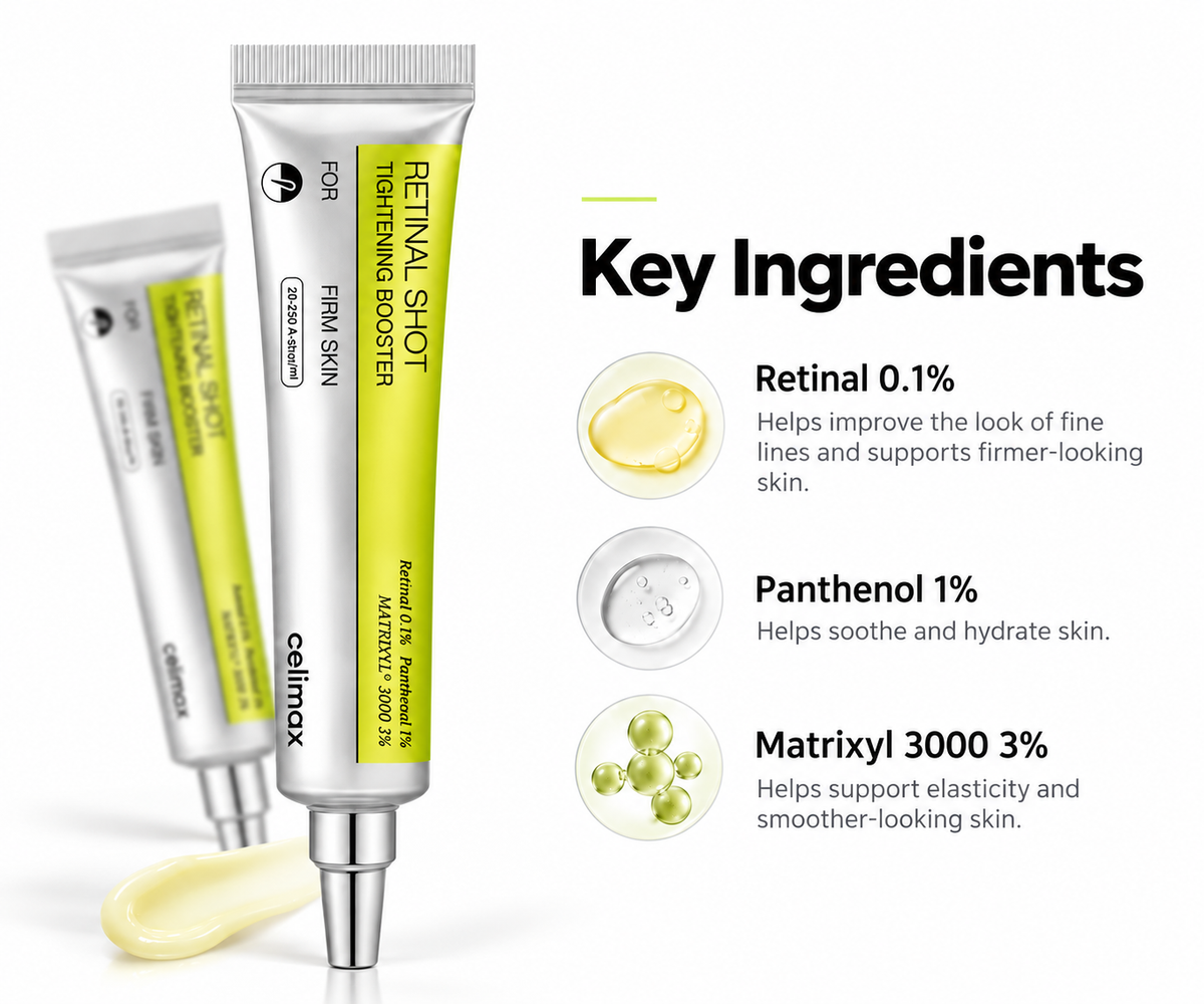 Retinol Shot Moisturizing Eye Hydrating Serum