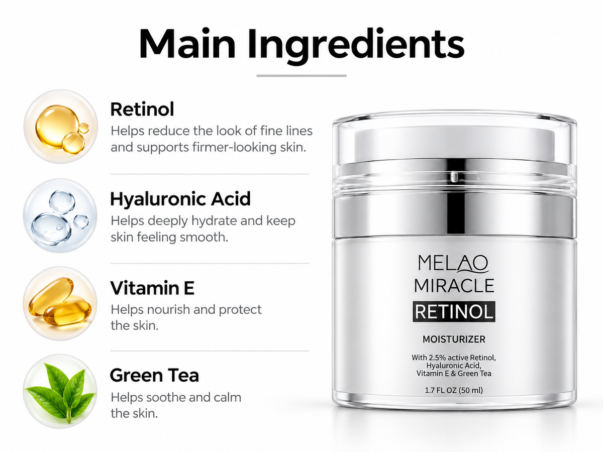 Retinol Whitening Moisturizer with Vitamin A