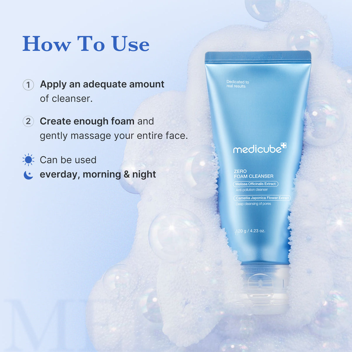 Zero Foam Cleanser Gentle Pore Cleansing Face Wash