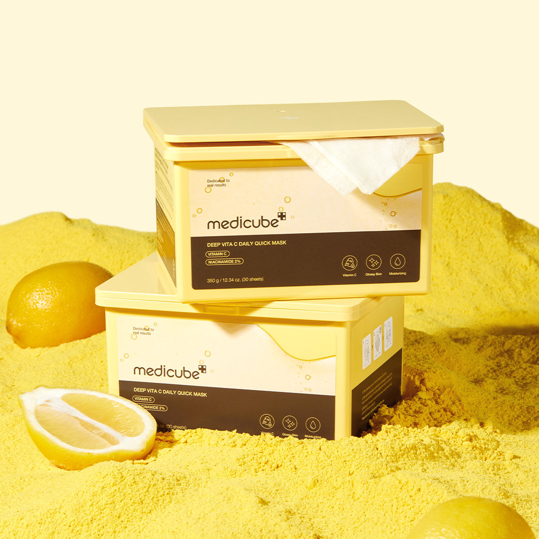 Deep Vita C Daily Quick 30 Sheet Masks Triple Vitamin Complex For Radiance and Hydration  Masks