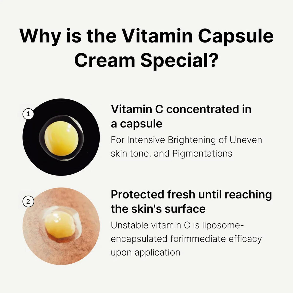 Deep Vitamin C Golden Capsule Face Moisturizer  Capsules For Wrinkles Skin Radiance